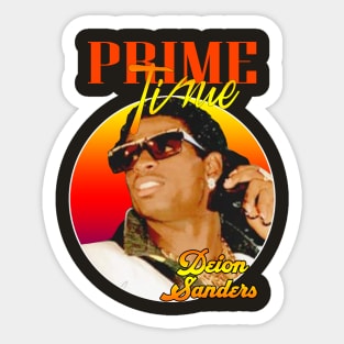 Deion Sanders // Prime Time Sticker